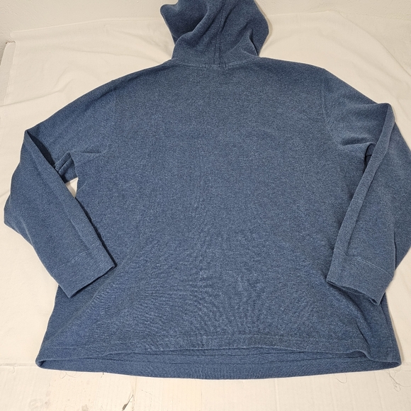 Polo Ralph Lauren Blue Pullover Hoodie XXL Classic Pony Logo Cotton - Picture 2 of 6